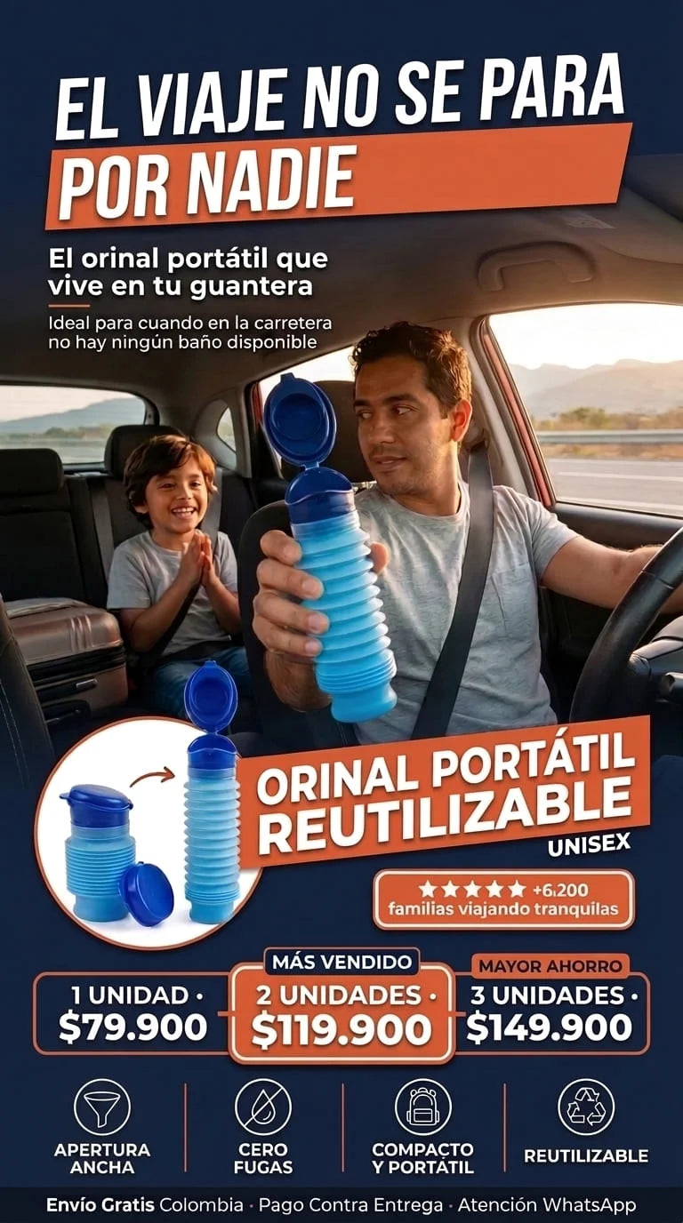 Orinal Portatil Reutilizable