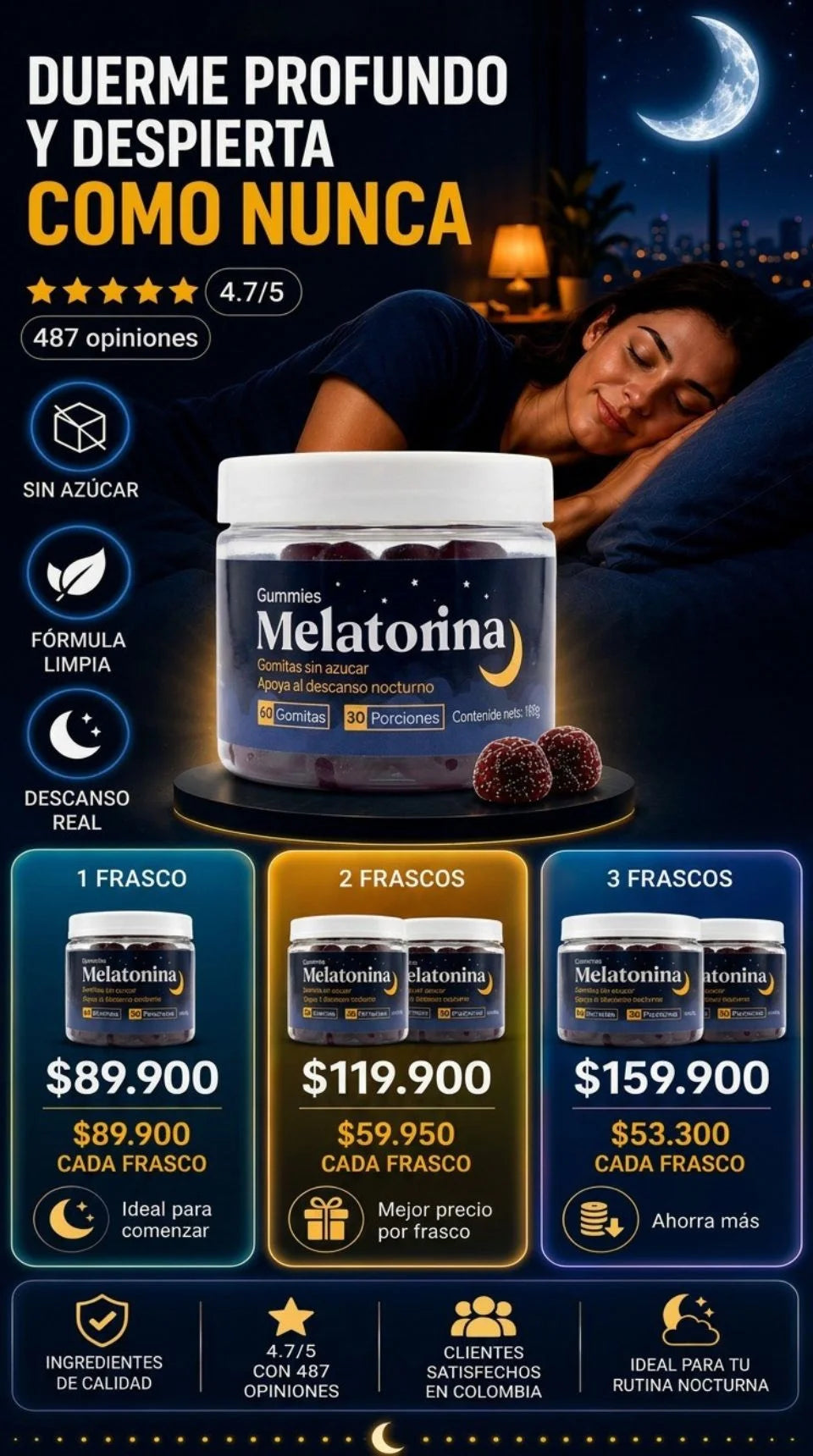 Gomitas de Melatonina