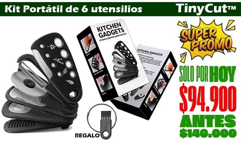Kit Utensilios de Cocina