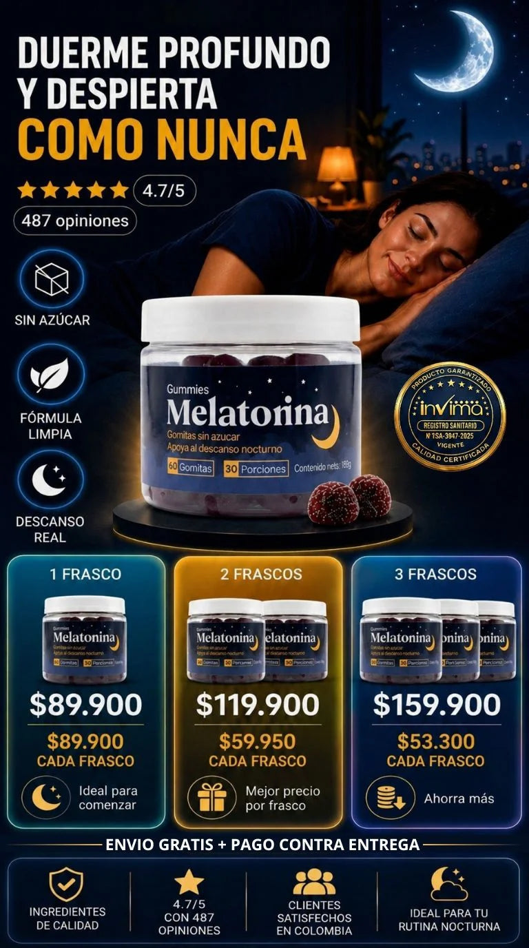 Gomitas de Melatonina