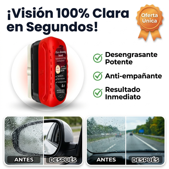 Limpiaparabrisas con Antiempañante Drives Safely